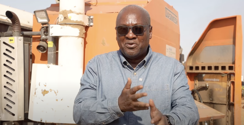 Farmers should not worry about machines – Mahama on Agricultural Reforms