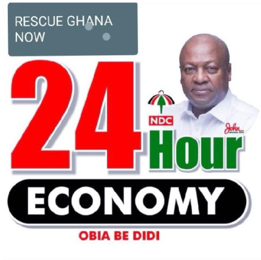 Implementing a 24-Hour Economy: John Mahama’s Vision for Ghana in 2024